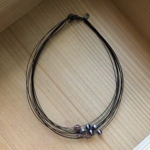 Necklace with stones